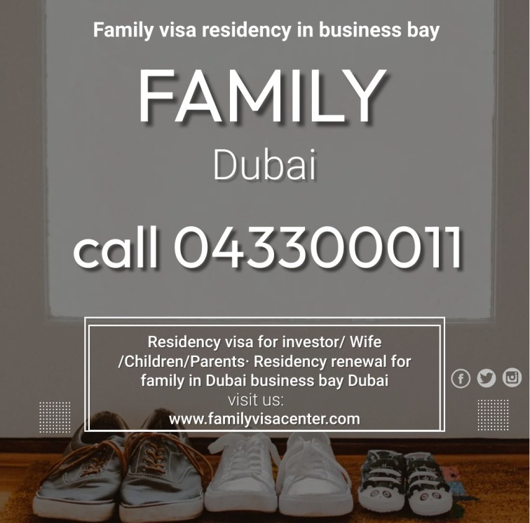 Family visa residency in business bay
